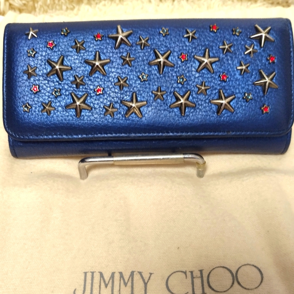 EUC Jimmy Choo Sophia Star Studded Wallet - Picture 17 of 17